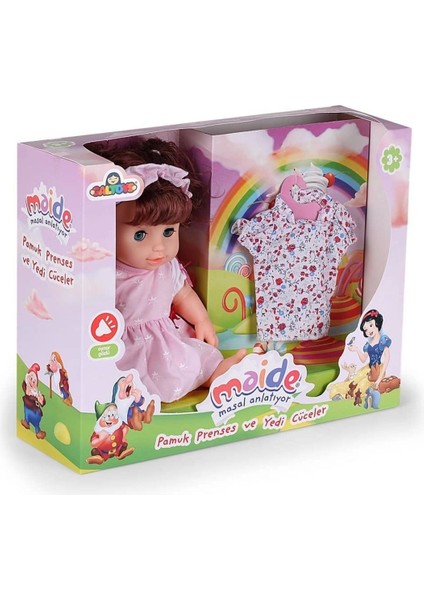 Luxury Maide Masal Anlatıyor - Türkçe Konuşan Maide Et Bebek - Konuşan Bebek - Maide Bebek - Masal Anlatan 1 Adet modelleri