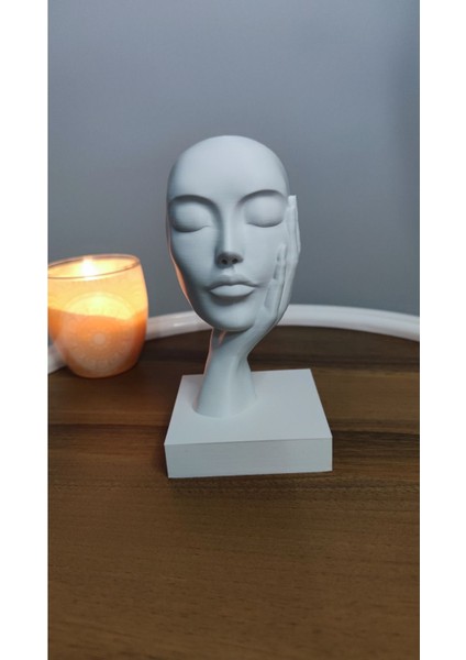 Luxury Hayalcinin Dinlenmesi Iskandinav Dekor Dekorasyon Biblo Heykel Ev Dekorasyonu Hediyelik Beyaz 16CM 1 Adet