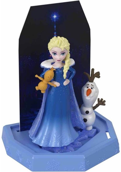 Luxury Disney Karlar Ükesi Snow Reveal Renk Değiştiren Prenses Bebekler Sürpriz Paket HRN77 1 Adet