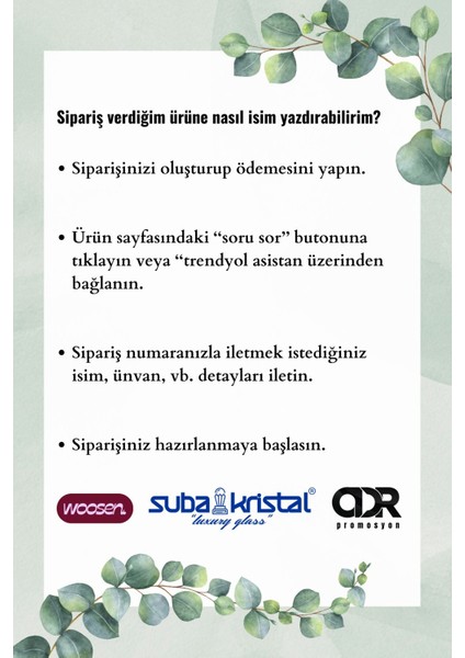 Luxury Kişiye Özel Lüks Kristal Masa Isimliği Adr-02 1 Adet