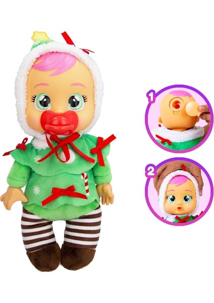 CYB66000 Babies Ağlayan Yumuş Kostümlü Bebek 1 Adet