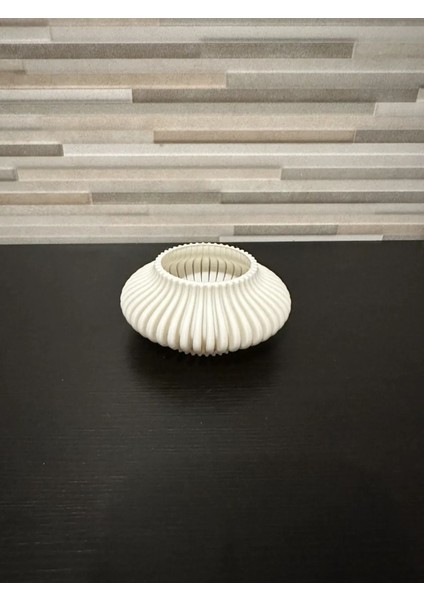 Luxury Modern Basit Dekoratif Mumluk 'elektronik Mum Dahil' 1 Adet