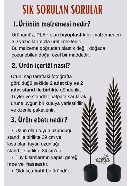 Luxury Modern Minimalist Dekoratif Siyah Yaprak Seti – Ev Dekorasyonu Için Şık ve Zarif Ikili Aksesuar 1 Adet fiyatları