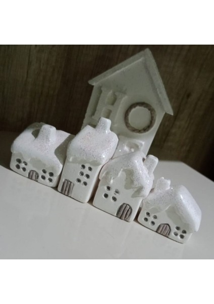 Luxury Dekoratif Minimal Evler 1 Adet