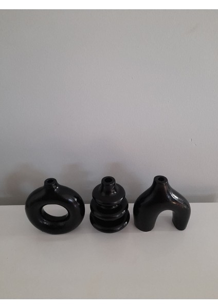 Luxury Minimal Vazo Set 3'lü Bohem Biblo Minyatür 1 Adet fiyatları