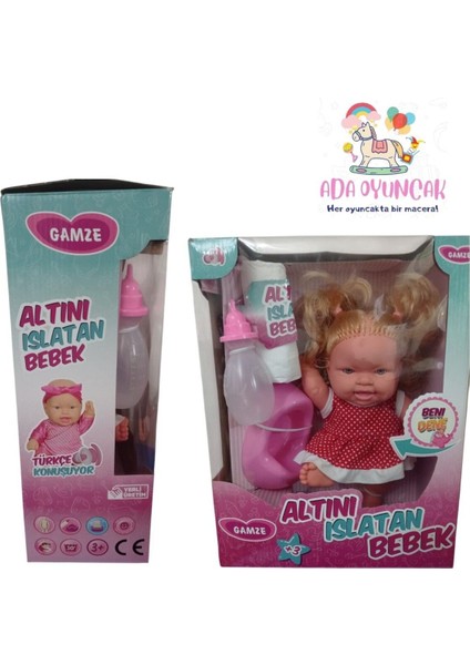 Luxury Altını Islatan Türkçe Konuşan Et Bebek - Seti 1 Adet