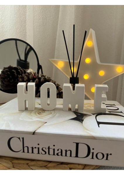 Luxury Dekoratif Biblo Kokulu Home Yazısı 1 Adet