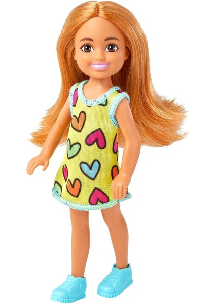 Chelsea Sarı Saçlı Kalp Çiçek Bronz Tenli Ten Sarışın Barbie Blonde Doll Oyuncak Bebek Kumral Elbise 1 Adet modelleri
