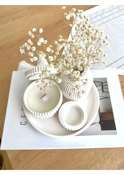 Luxury Havalı Tasarım Beyaz Özel Tasarım Mumluk Pinterest Vazo Aksesuar Seti Dekoratif Ürün 1 Adet fiyatları