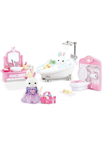 Luxury Bay Dreamy Mini Tavşan Büyük Banyo Oyun Seti 1 Adet fiyatları