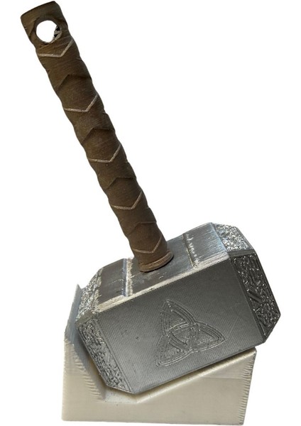Luxury Marvel Thor'un Çekici ve Standı - Thor Hammer - Mjollnir 1 Adet