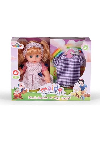 Luxury Maide Masal Anlatıyor - Türkçe Konuşan Maide Et Bebek - Konuşan Bebek - Maide Bebek - Masal Anlatan 1 Adet modelleri