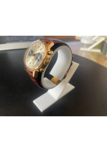 Luxury Saat Standı Beyaz Renk 1 Adet