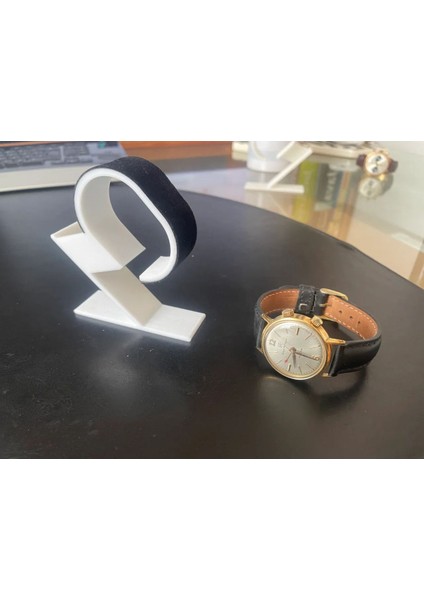 Luxury Saat Standı Beyaz Renk 1 Adet modelleri
