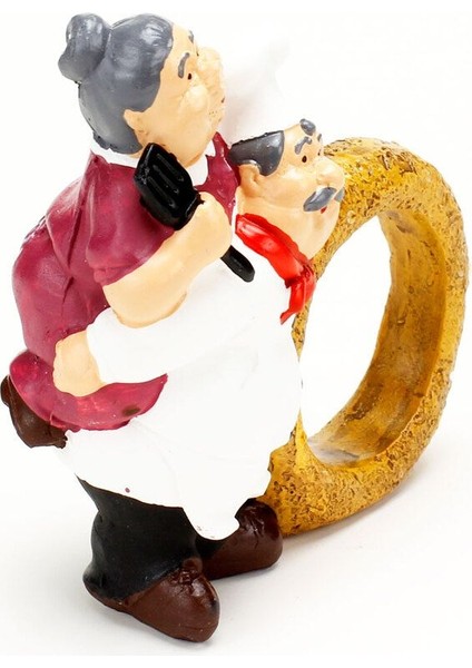 Luxury Büyük Boy Aşçı Dede Nine Biblo 10CM 1 Adet