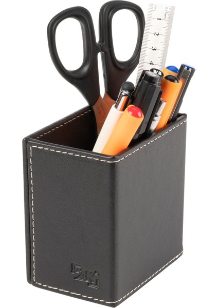 Luxury Kalemlik Suni Deri Masaüstü 9,5X6X10 cm 1 Adet