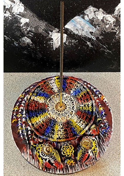 Luxury Dekoratif Hediyelik Astroloji Serisi Düş Kapanı Model 15 cm Çaplı Çubuk, Konik Tütsülük & Mumluk 1 Adet fiyatları