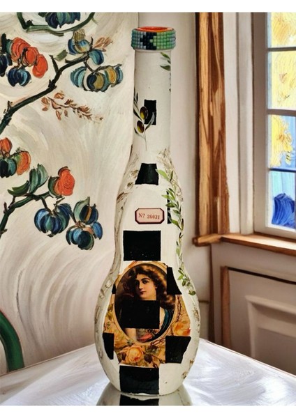 Luxury Harem Handmade Şişe Şamdan 1 Adet