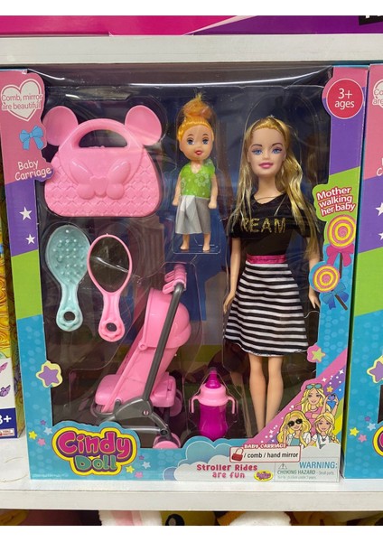 Luxury Cindy Doll Bebek ve Aksesuar 1 Adet