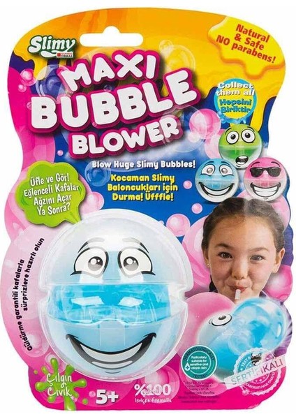 Luxury Maxi Bubble Blower Komik Slime 1 Adet