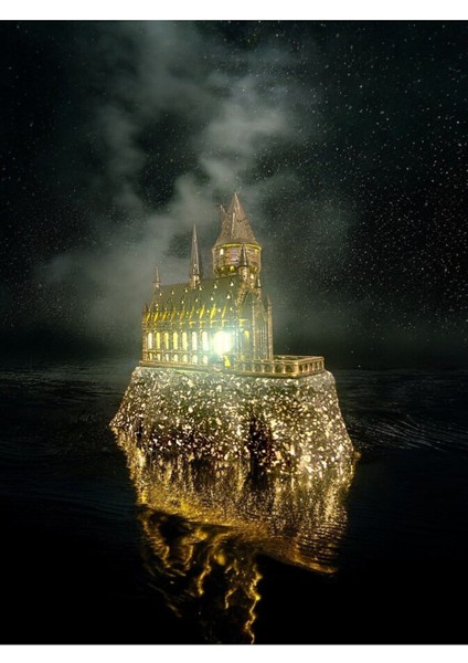 Luxury Harry Potter Hogwarts Biblosu (Işıklı) 1 Adet