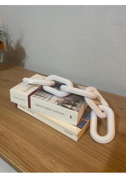 Luxury Dekor Zincir - Büyük 5 Parçalı Dekoratif Zincir 1 Adet
