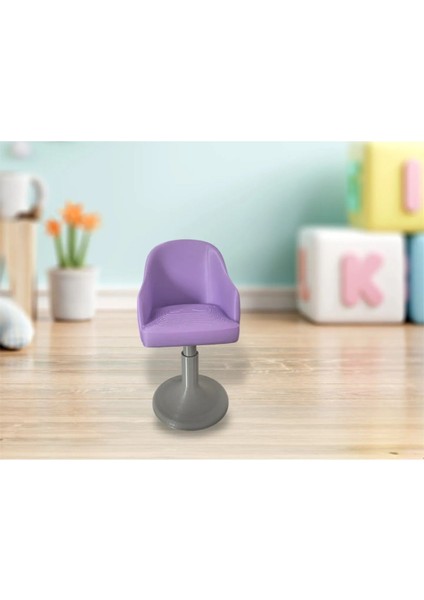 Luxury 1:6 Ölçekli Barbi Sandalyesi 1 Adet