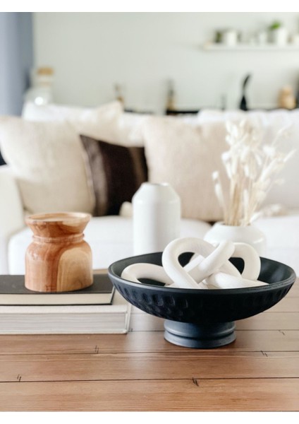 Luxury Ahşap Zincir, Ahşap Dekoratif Zincir, Ahşap Beyaz Rengi Zincir WR001-WH 1 Adet modelleri