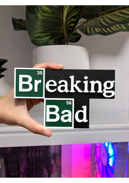 Luxury Breaking Bad - 3 Boyutlu Tabela 1 Adet