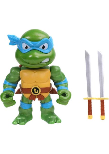 Luxury Ninja Kaplumbağalar Leonardo Metalfigs Die Cast Eklemli Figür 1 Adet