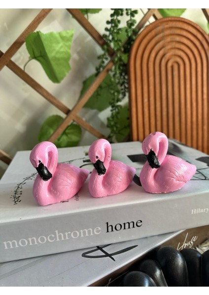 Luxury Dekoratif 3’lü Flamingo Biblo 1 Adet