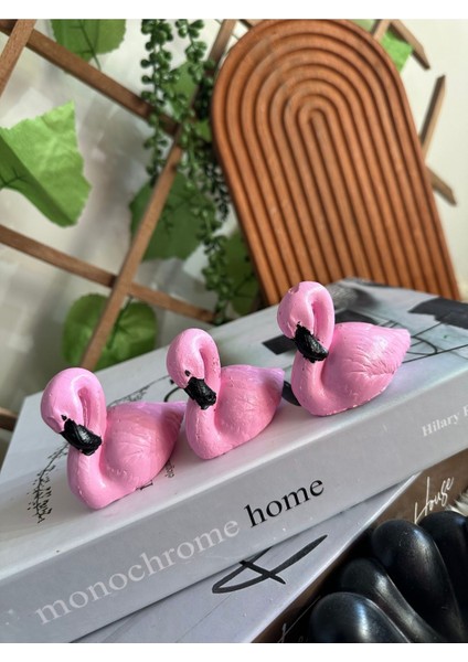 Luxury Dekoratif 3’lü Flamingo Biblo 1 Adet