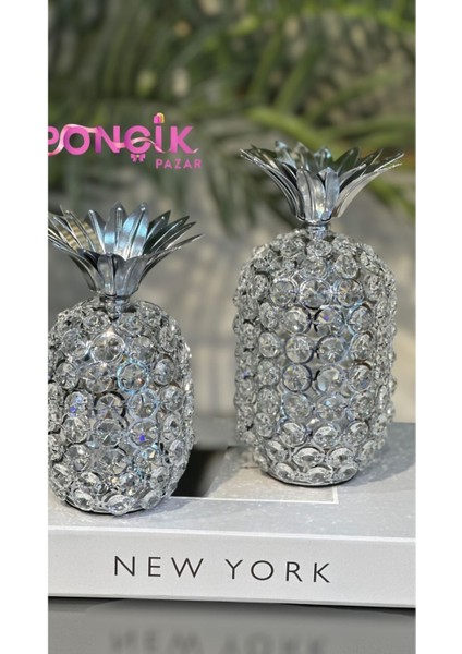 Luxury 2`li Dekor Ananas 1 Adet