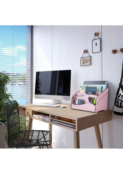 Luxury Masaüstü Organizer Evrak Rafı 6 Renk 1 Adet