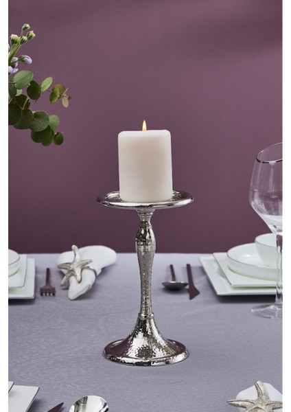 Luxury Rena Mumluk Silver 21 x 12,7 cm 1 Adet