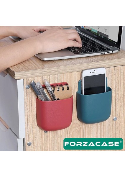 Luxury Çok Amaçlı Duvara Monte Telefon Şarj Istasyonu Masa Düzenleyici Organizer - FC526 1 Adet fiyatları