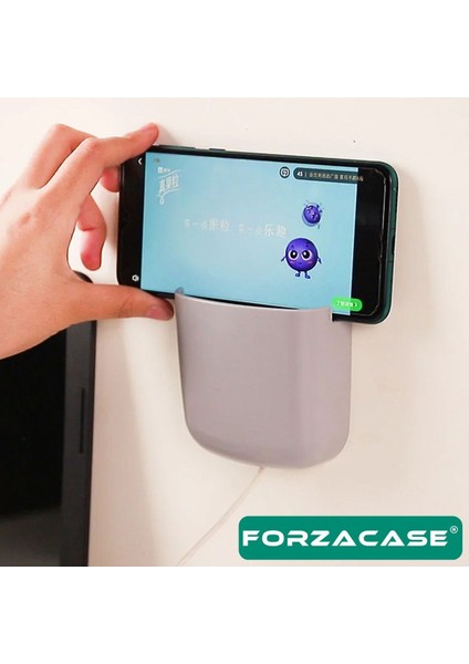 Luxury Çok Amaçlı Duvara Monte Telefon Şarj Istasyonu Masa Düzenleyici Organizer - FC526 1 Adet modelleri