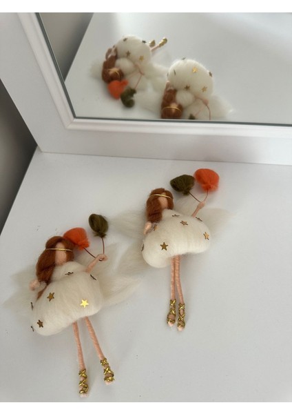 Luxury Peri Bebek, Keçe Peri Bebek, Melek Bebek, Keçe Bebek 1 Adet