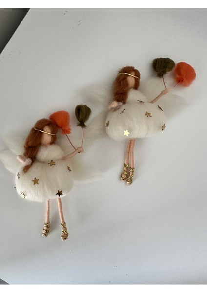 Luxury Peri Bebek, Keçe Peri Bebek, Melek Bebek, Keçe Bebek 1 Adet