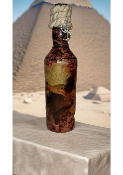 Luxury Egypt Women’s Handmade Şişe Şamdan 1 Adet
