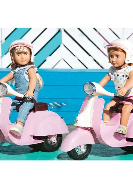 Luxury Our Generation Scooter - Pembe 1 Adet