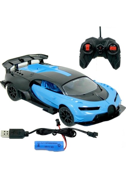 Luxury 1:16 Racing Car Kumandalı Şarjlı Araba Bugatti 1 Adet
