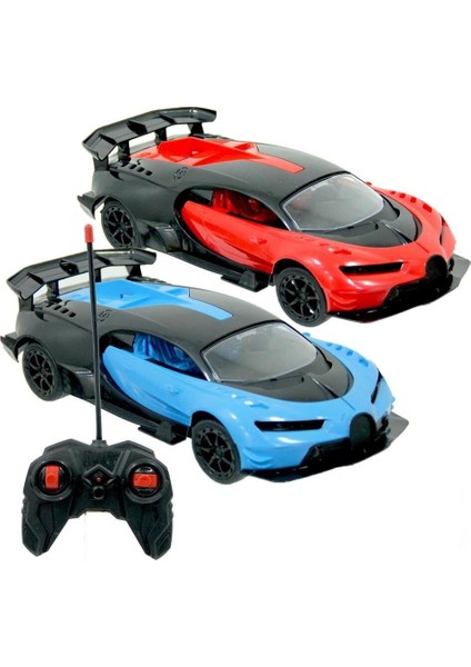 Luxury 1:16 Racing Car Kumandalı Şarjlı Araba Bugatti 1 Adet
