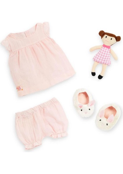 Luxury Kıyafet Seti - Pijama ve Panduf 1 Adet