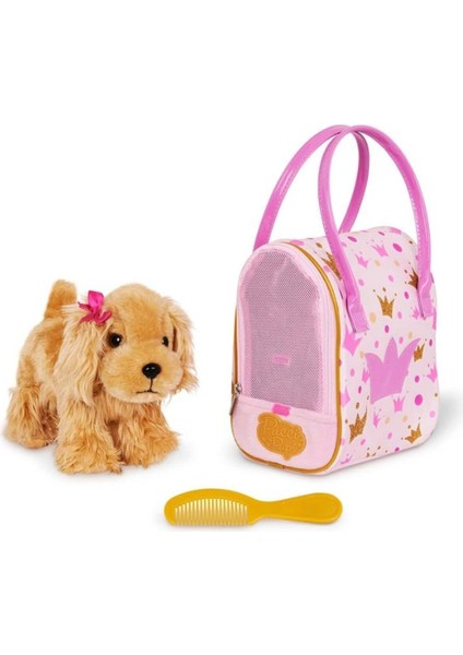 Luxury Pucci Pups Cocker Spaniel ve Pembe Çanta 1 Adet