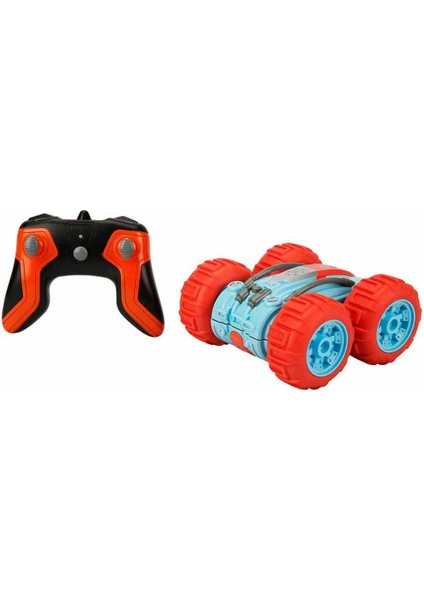 Luxury Roll Double 360 Derece Dönen Uzaktan Kumandalı Araba 16 cm 1 Adet