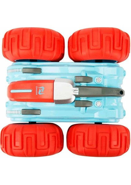 Luxury Roll Double 360 Derece Dönen Uzaktan Kumandalı Araba 16 cm 1 Adet