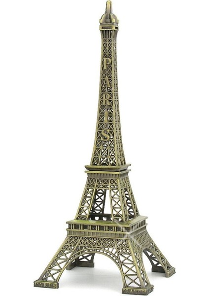Luxury Eyfel Kulesi Metal Model Büyük Boy (25 Cm) Dev Boy - Aşkın Işıltılı Simgesi 1 Adet