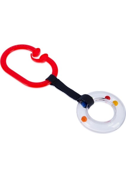 Luxury Çıngıraklı Puset Halkası Oval 1 Adet