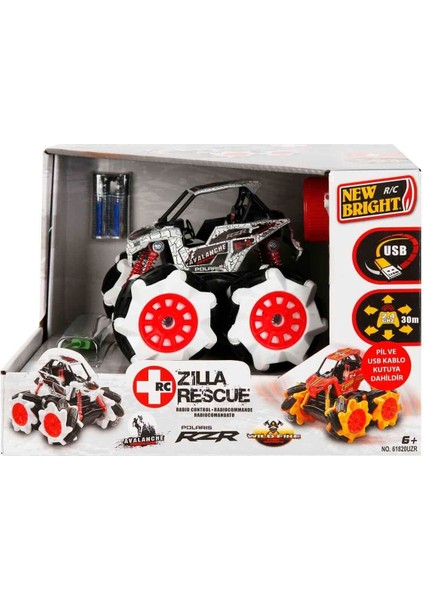 Luxury 1:18 Zilla Rescue USB Şarjlı Uzaktan Kumandalı Araba 1 Adet